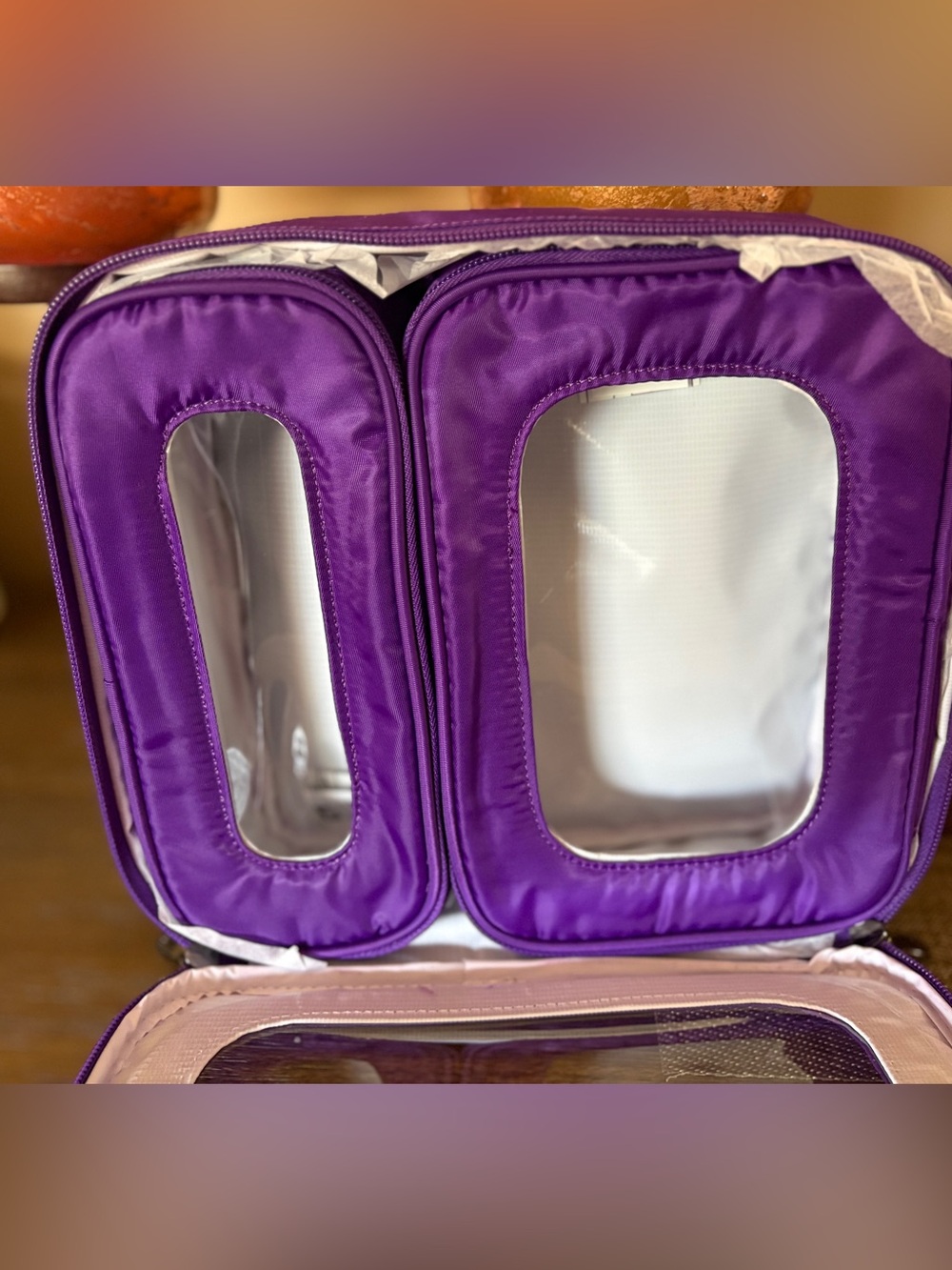 lug Bento 3-Piece Storage Container Set. Grape purple. NWOT - Picture 4 of 4